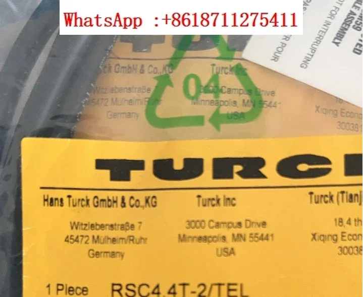 

Оригинальный разъем Turck TURCK RSC4.4T-2/TEL RSC4.4T-5/TEL