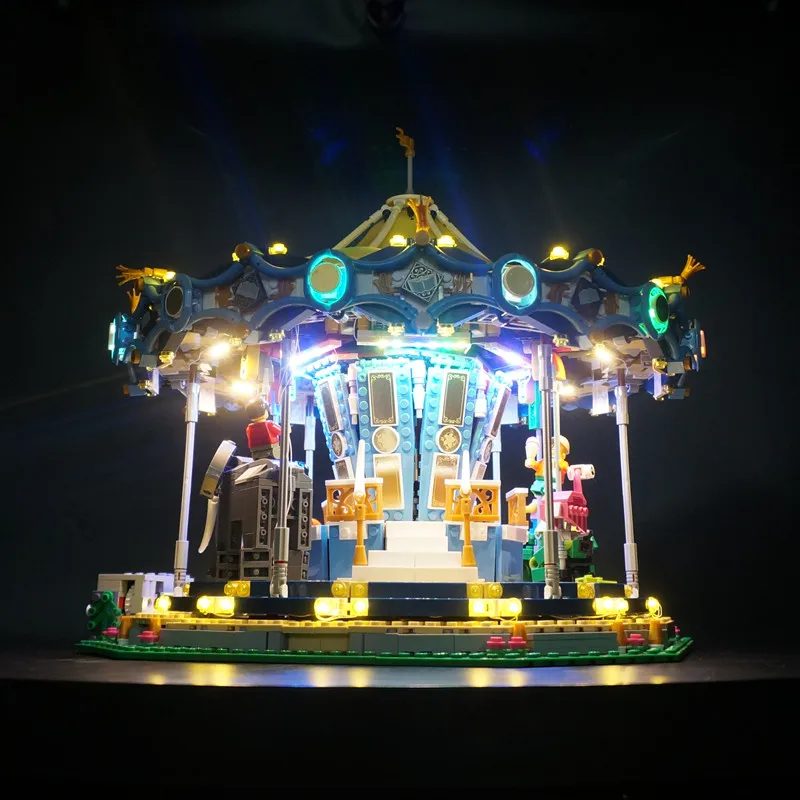 

Комплект светодиодного освещения, подходящий для Carouse Creator Expert 10257 (не включая строительные блоки)