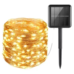 Solar LED Light 7m/22m Outdoor Garden Waterproof Fairy Garland String Lights Christmas Holiday Party Decoration Solar Lamp IP65