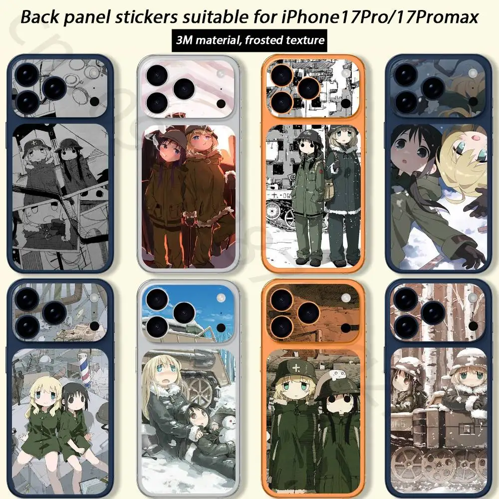 

Защитная пленка-наклейка G-Girls Last Tour TICKET для iPhone 17 Pro/Pro Max: для задней панели, рамки и камеры