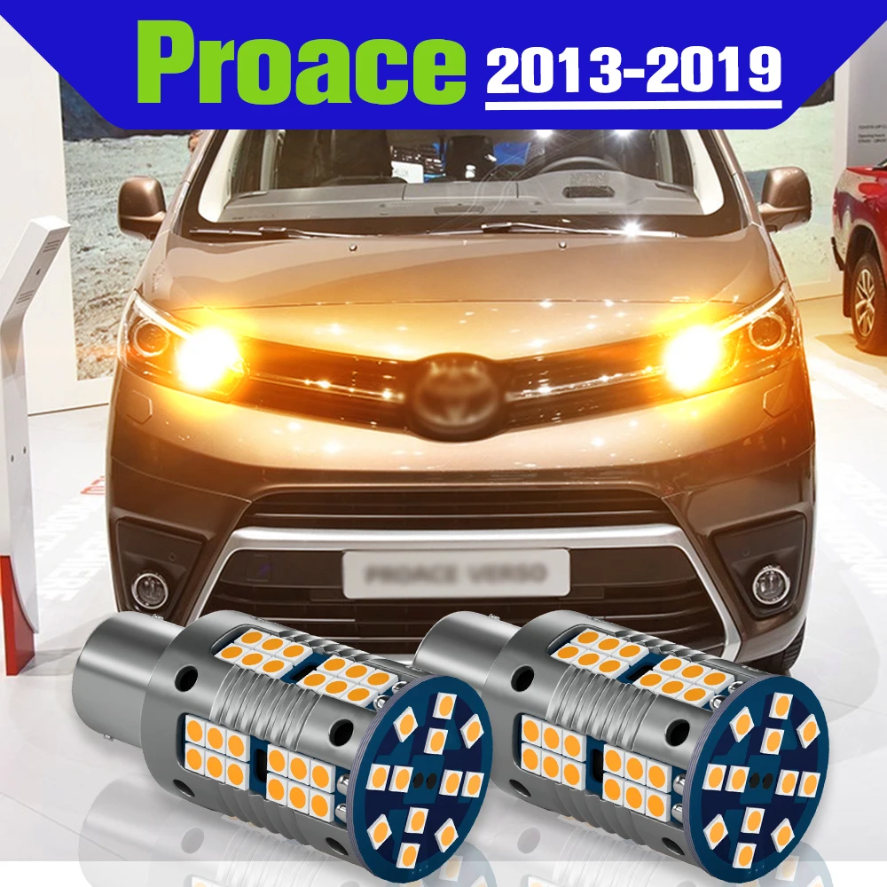 

Turn Signal Light Accessories 2x LED Lamp For Toyota Proace 2013-2019 2014 2015 2016 2017 2018