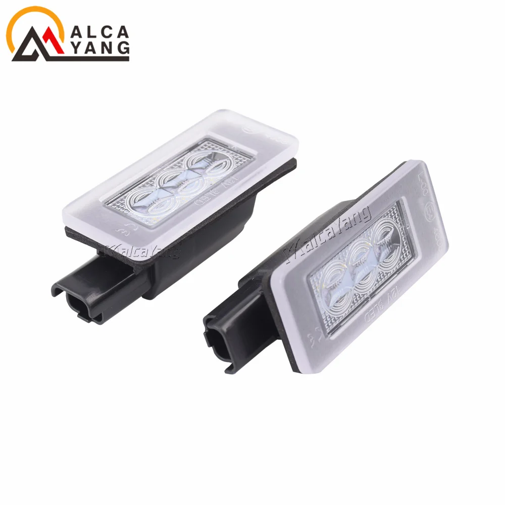 2 Stück Canbus LED Kennzeichenbeleuchtung für Peugeot 3008 2016-2019 207CC 208 308 MK2 2008 5008 Heckklappenleuchte – Detail 7