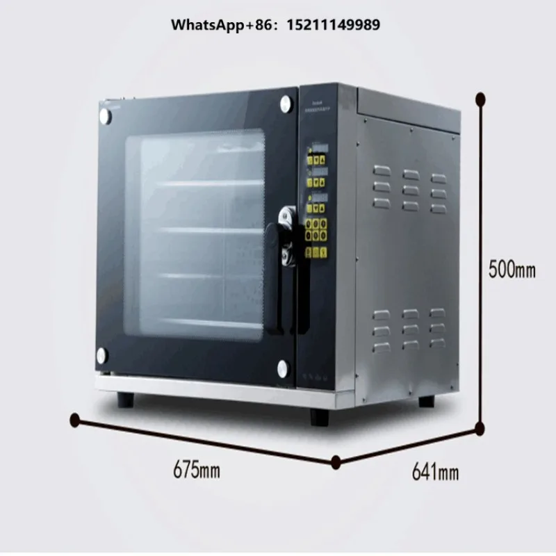 High Quality 4 Layer Small Electric Convection Bread Baking Oven With 4 Trays
