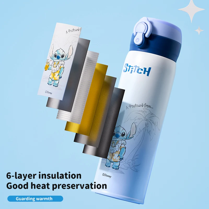 ディズニー 子供用 ストロベリー アンド ベアーズ スティービー 断熱ウォーターボトル ポータブル サースティカップ 学校専用魔法瓶