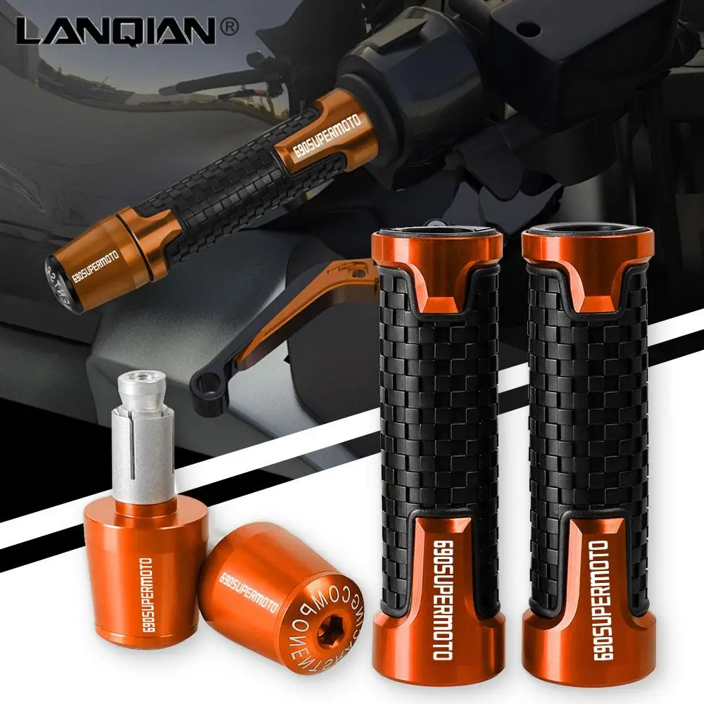 For 690SUPERMOTO 690 SUPERMOTO 2007 2008 2009 2010 2011 Motorcycle Accessories Handlebar Grips Handle Bar End 690 SUPER MOTO