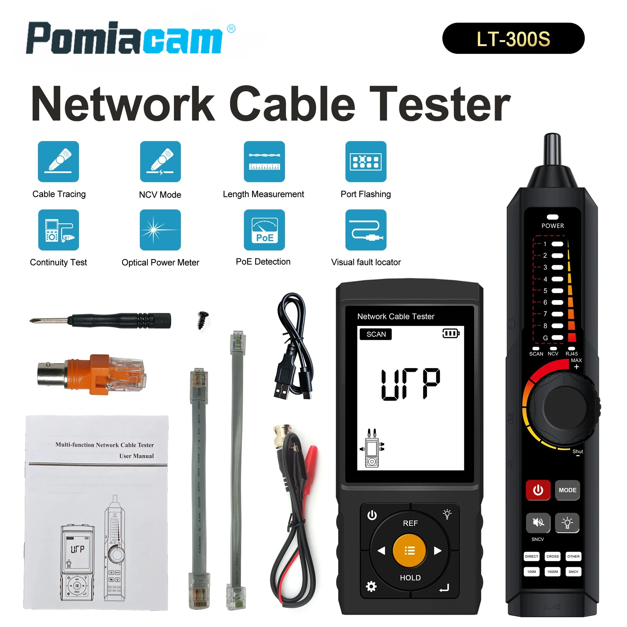 lt-300s-probador-de-continuidad-de-cables-de-red-recargable-pinza-para-conectores-rj45-rastreador-de-cables-bnc-utp-con-opm-vfl-y-verificador-poe