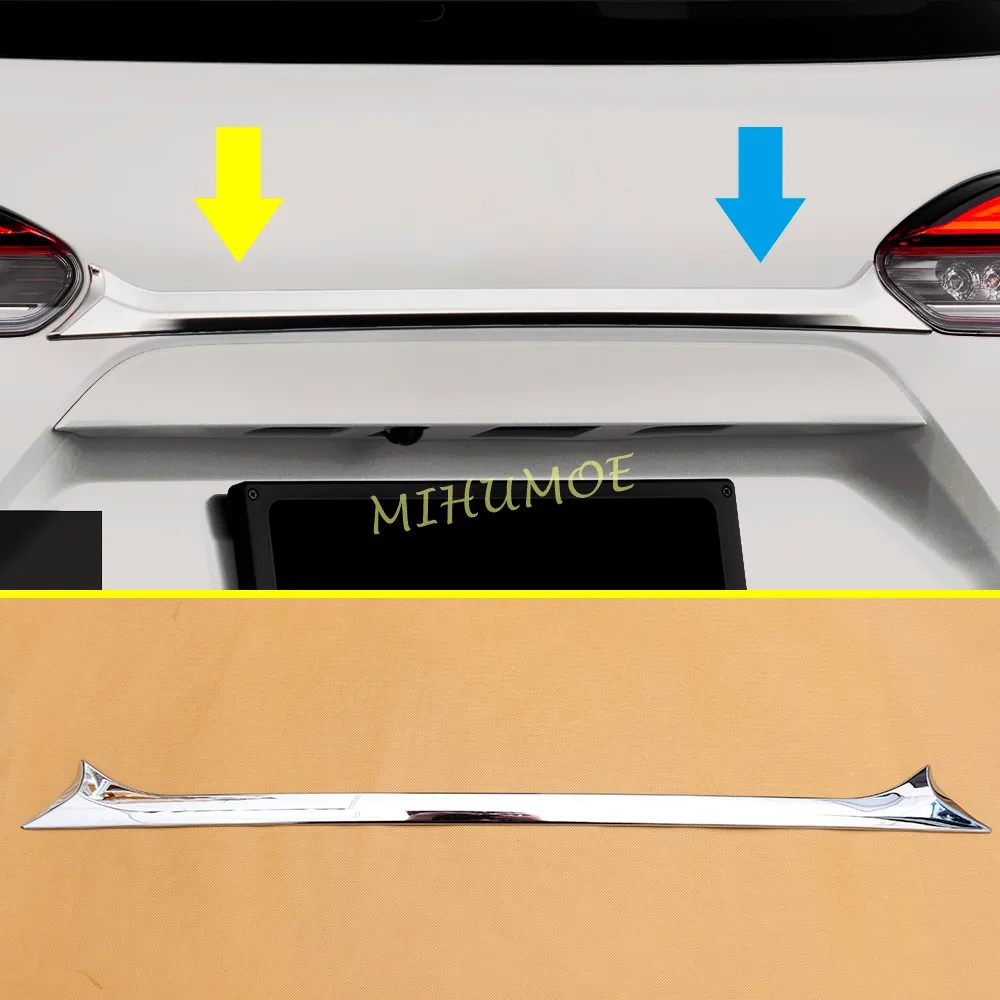 

Для Toyota Corolla Cross Chrome задний багажник молдинг задняя дверь накладки полоски аксессуары