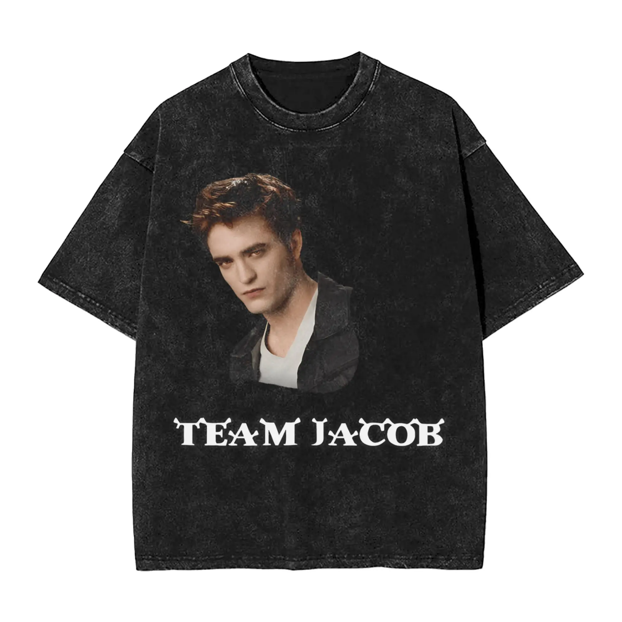 تي شيرت رجالي روبرت باتينسون إدوارد تي شيرت فريق جاكوب بلايز بيتش Y2K مضحك بأكمام قصيرة ورقبة دائرية تصميم هاراجوكو تي شيرت رائجة البيع