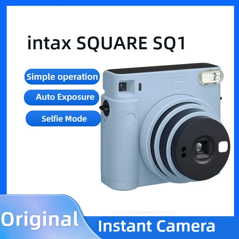 Original Fujifilm instax SQUARE SQ1 Camera, Square Frame Camera, Auto Exposure, Selfie Mode, Collect & Share