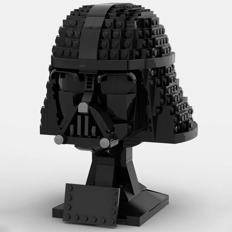 NEW 691PCSMOCDarthVader Helmet (Updated Version)- Helmet Collection Style Toy Birthday Gift Creative Building Blocks SpecialGift