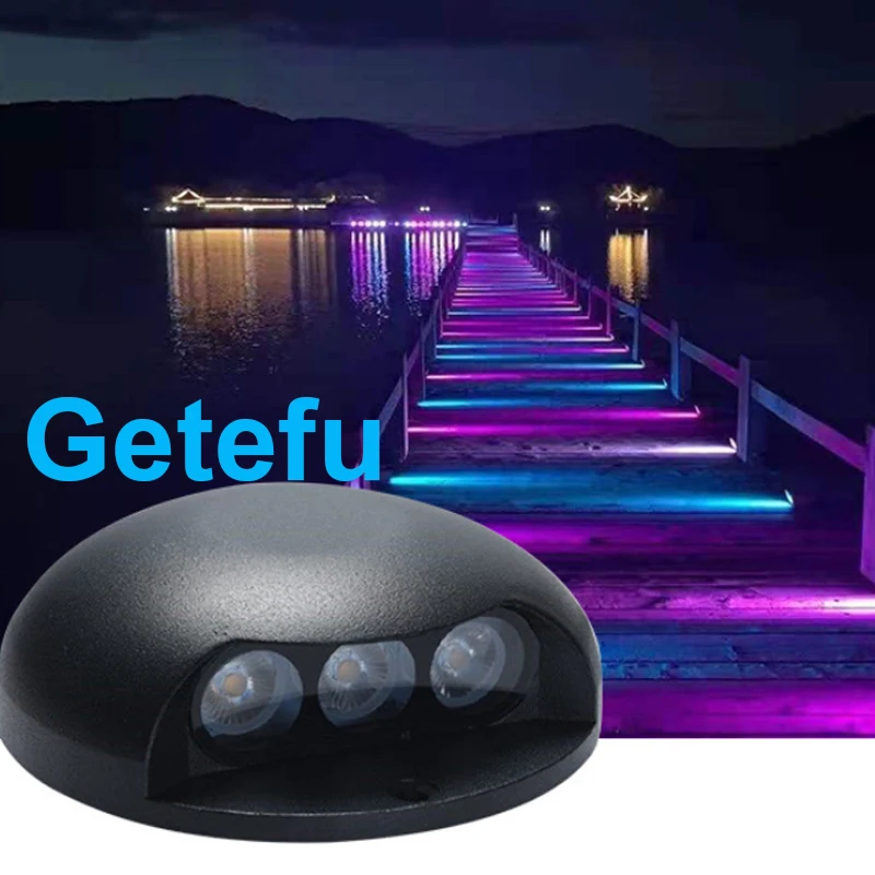 9W 6W 3W LED-Einbauleuchte für den Außenbereich, Untergrundbeleuchtung, Einbaustrahler-Set, IP67, DC12V-24V, Terrassenpflaster, Bodendeck, Treppenlampe – Detail 21