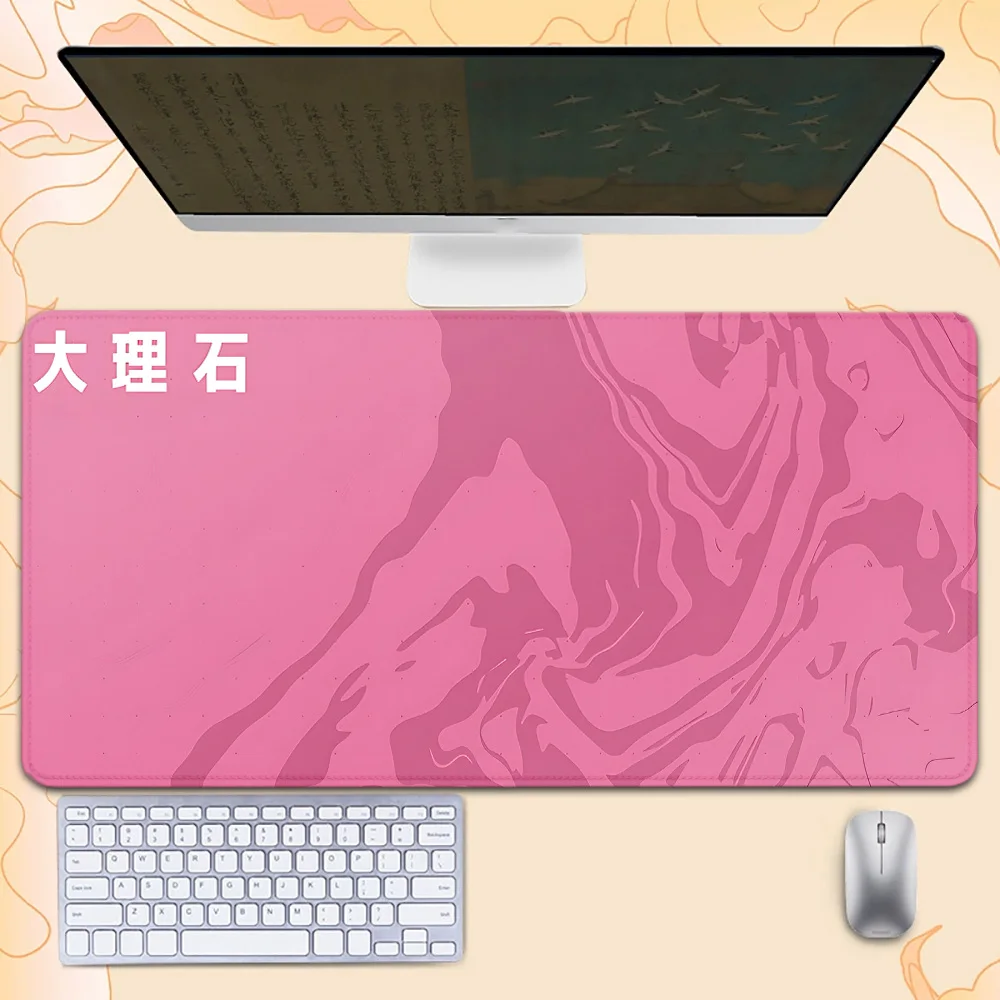 

Large Mouse Pad Marble Veining Washable Non-slip Rubber Office And Gaming Computer Desktop Mat ,Desk Pad ,Computer Accessories