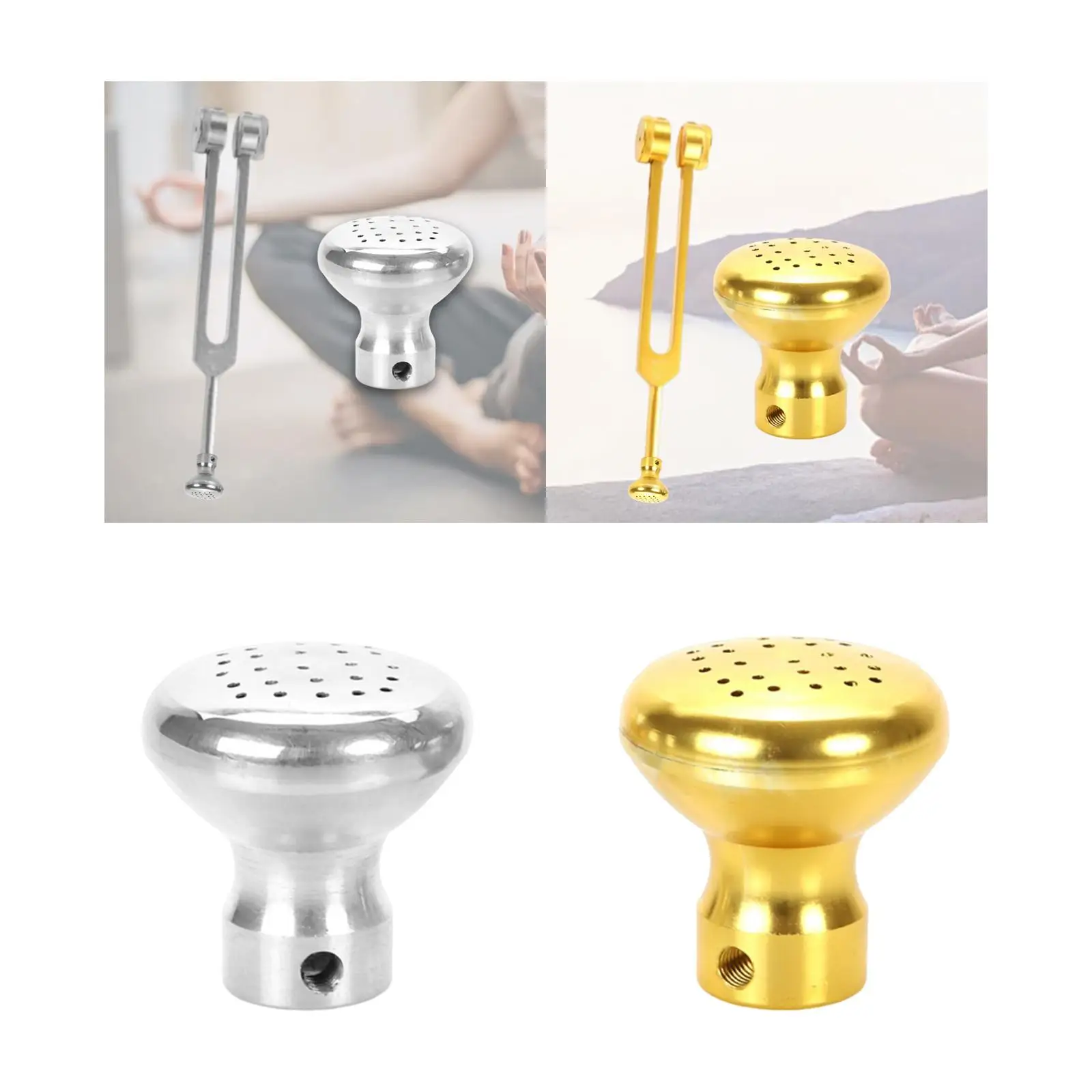 

Tuning Fork Boot Portable Removable Protection Aluminum Holder Accessories Tool with Screw for Yoga Tea Room