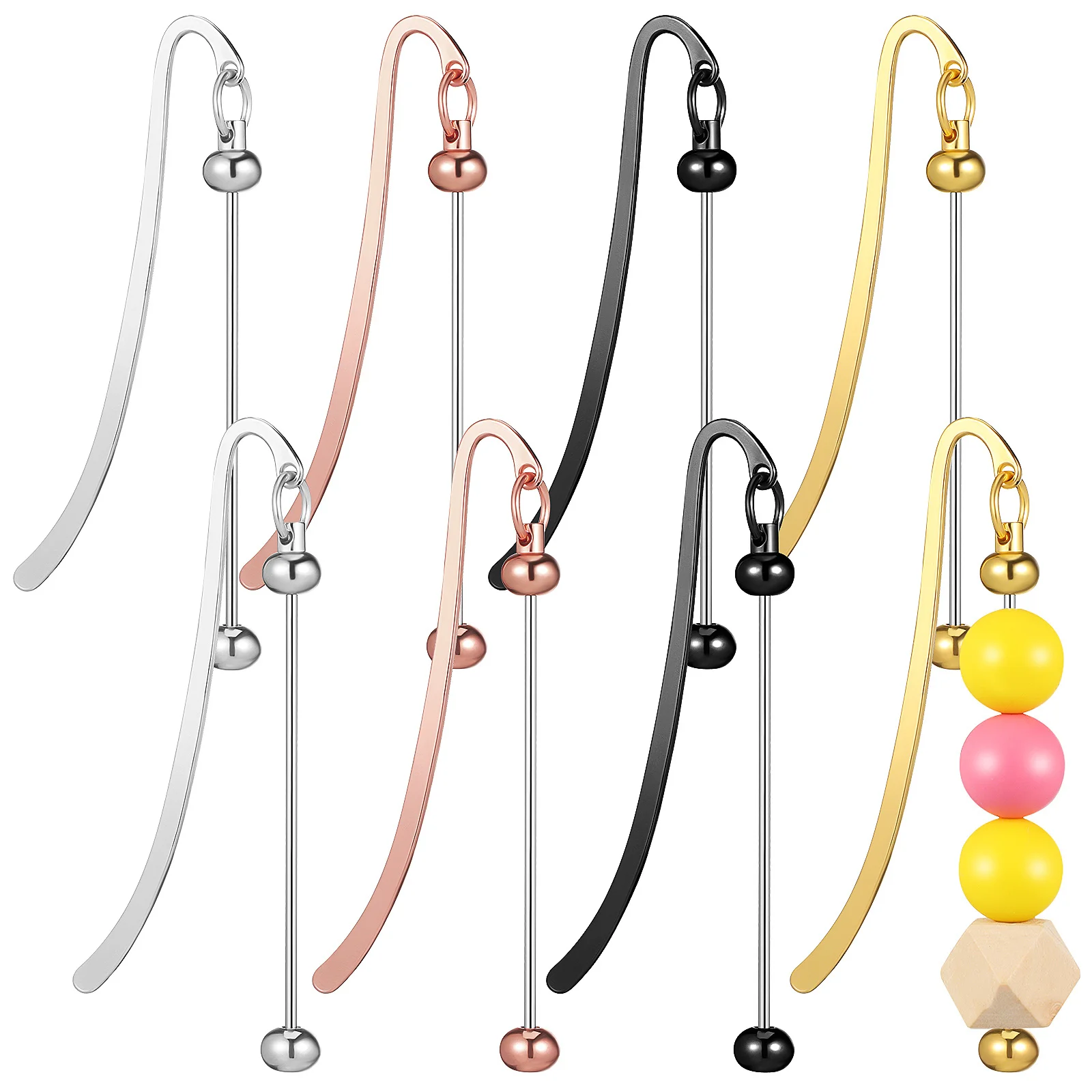 8 قطعة الإشارات المرجعية مطرز لتقوم بها بنفسك مجموعة الإشارات المرجعية المعدنية لمحبي الكتاب المعلم التقدير هدية لوازم الحرفية قائمة القراءة علامة فارغة