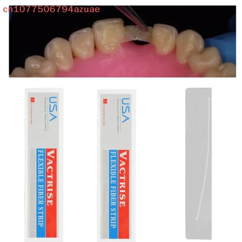 Fixation Strips Light  Bonding  Retainers Dental Material Flexible Fiber Strip Glass Splint Loose ToothUniversal Box
