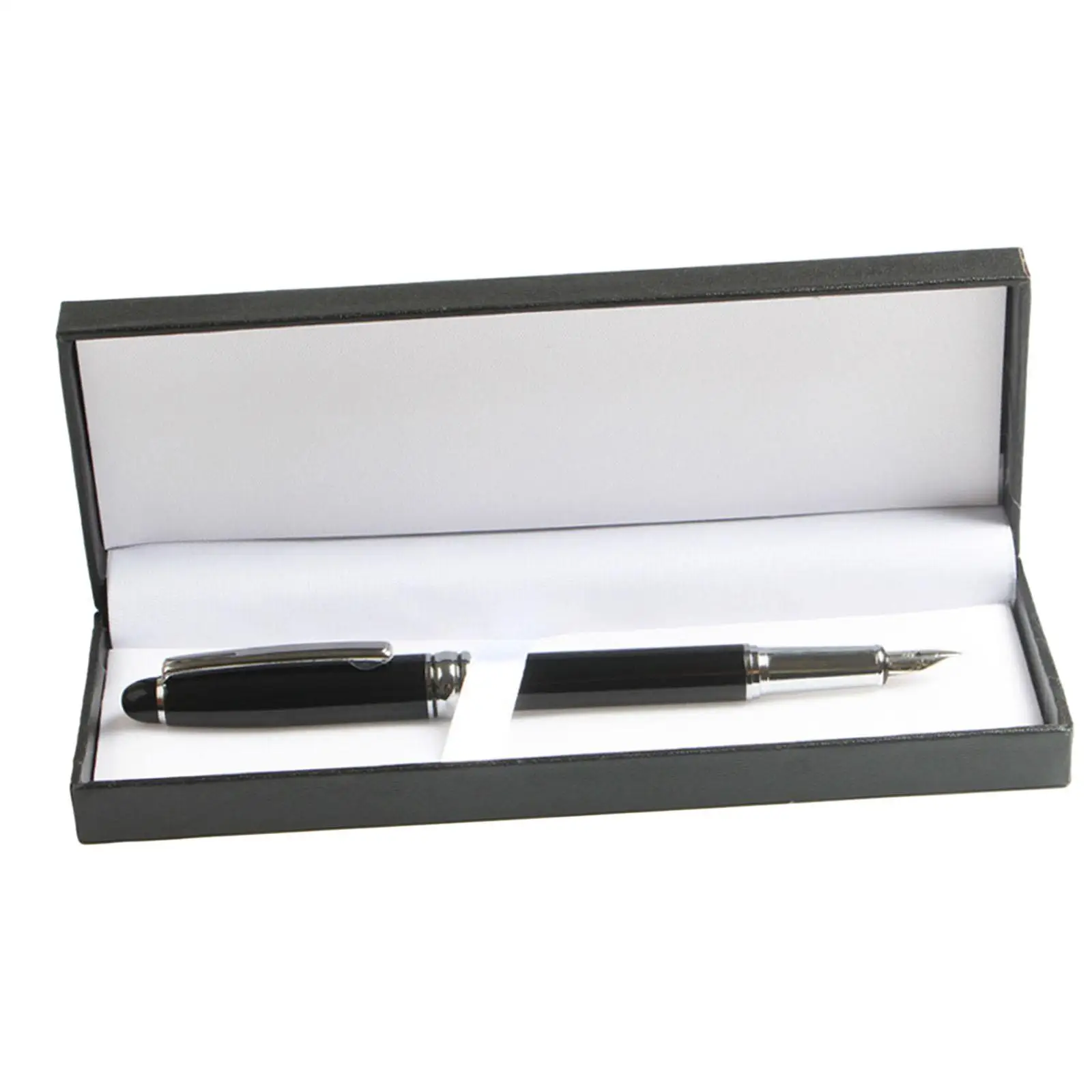 2x قلم حبر، سن رفيع، علبة هدية، خط، قلم كتابة سلس #6