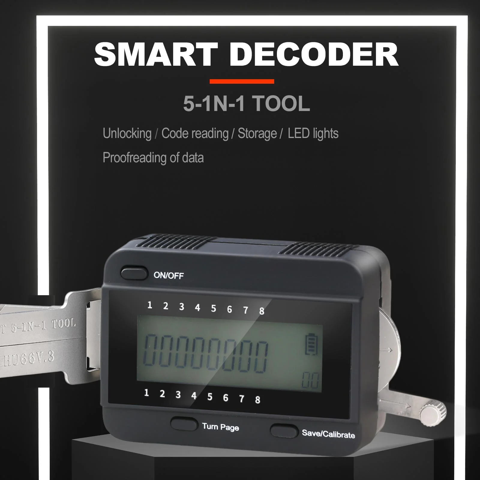 HU66 NP Tool Smart 5 In 1for VW Auto Repair Magic Tool Locksmith Tools Pick Code Decoder Door Lock