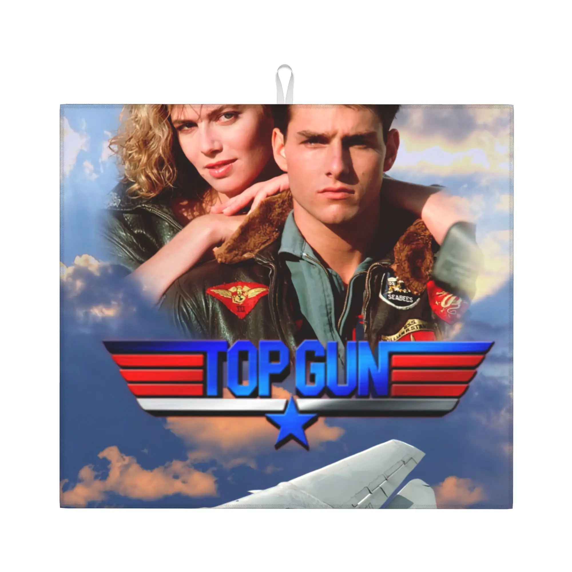Top Gun Air Force Fighter Jets Maverick Tom Cruise Non Slip Kitchen Counter Protector Mat Barware Tableware Mat For Kitchen