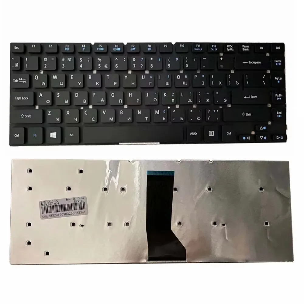 Keyboard for Acer Aspire 3830 3830t 3830G 3830TG 4830 4830t 4830TG 4830Z 4755 4755g  V3-471 Russian/French/Turkish Layout