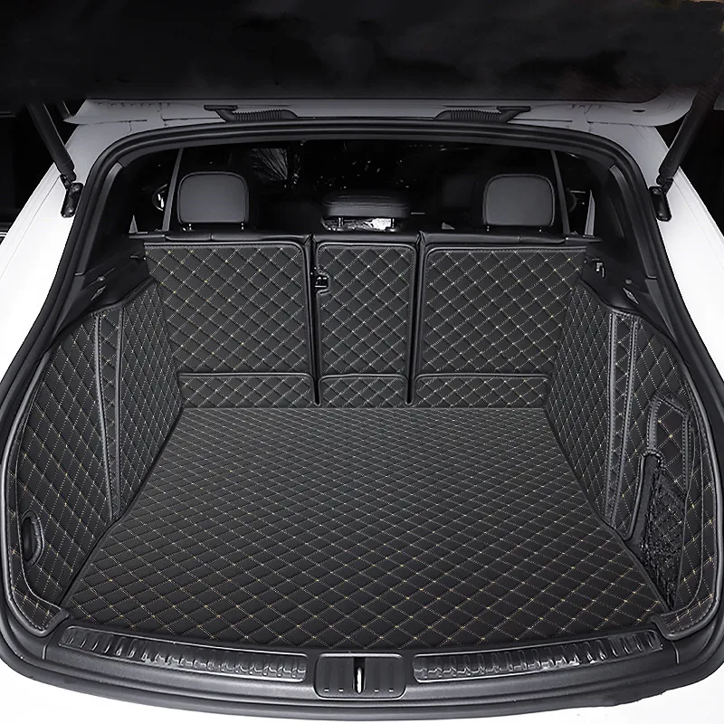 

Good quality, Custom special car trunk mats for Porsche Macan EV 2025 2024 durable cargo liner mat boot carpets luggage cover