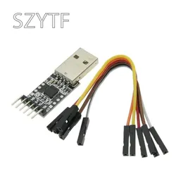 Módulo CP2102 USB 2,0 a TTL UART, convertidor de serie de 6 pines, STC, reemplaza la placa del módulo FT232