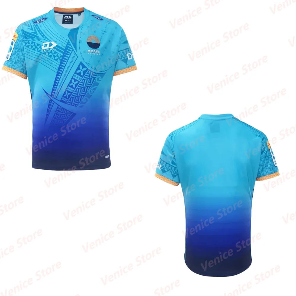 2024 Summer New Arrival Moana Pasifika Super Rugby Home Jersey Away Jersey Men Women T-shirt Adult/Kid Australian Football Kit