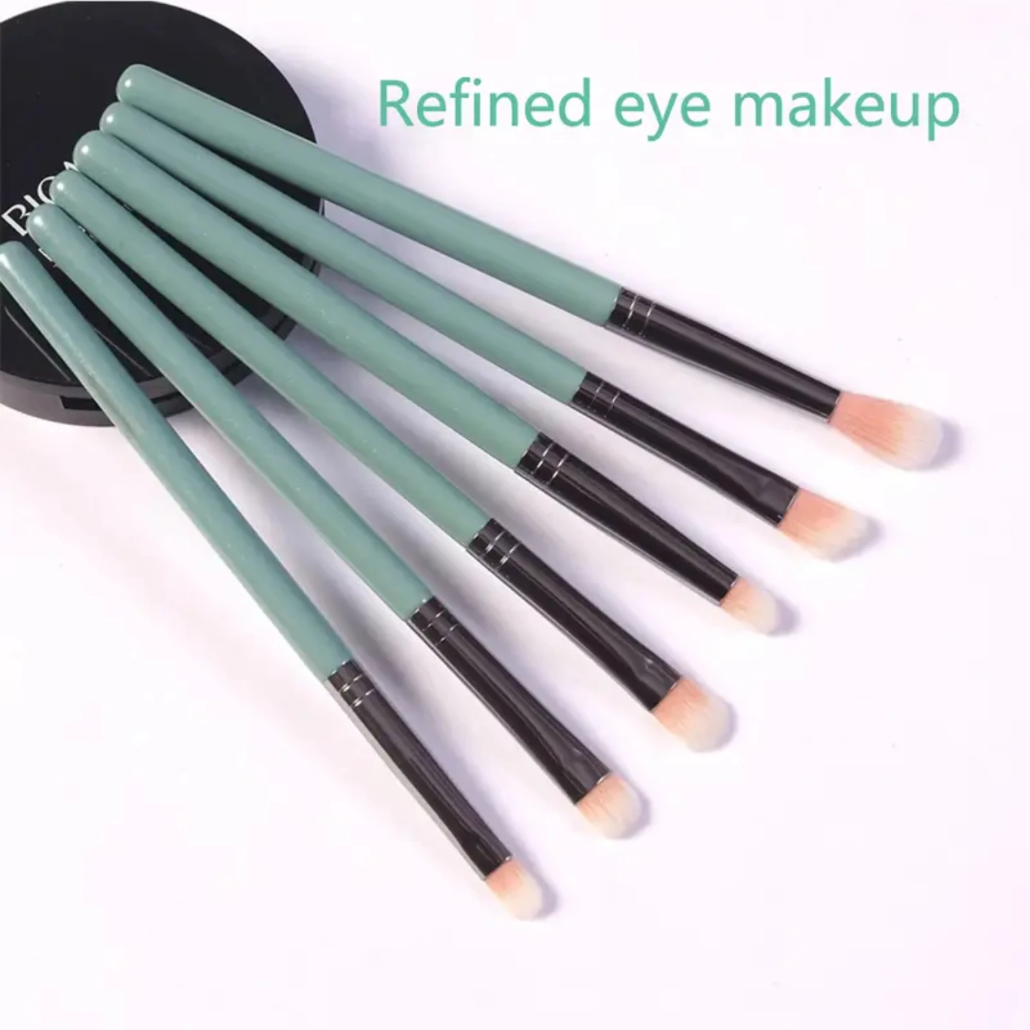 مجموعة فرش مستحضرات التجميل النسائية المحمولة مكونة من 8 قطع من ماكرون كولور للسفر، فنان مكياج محترف، للاستخدام اليومي، Ble #5