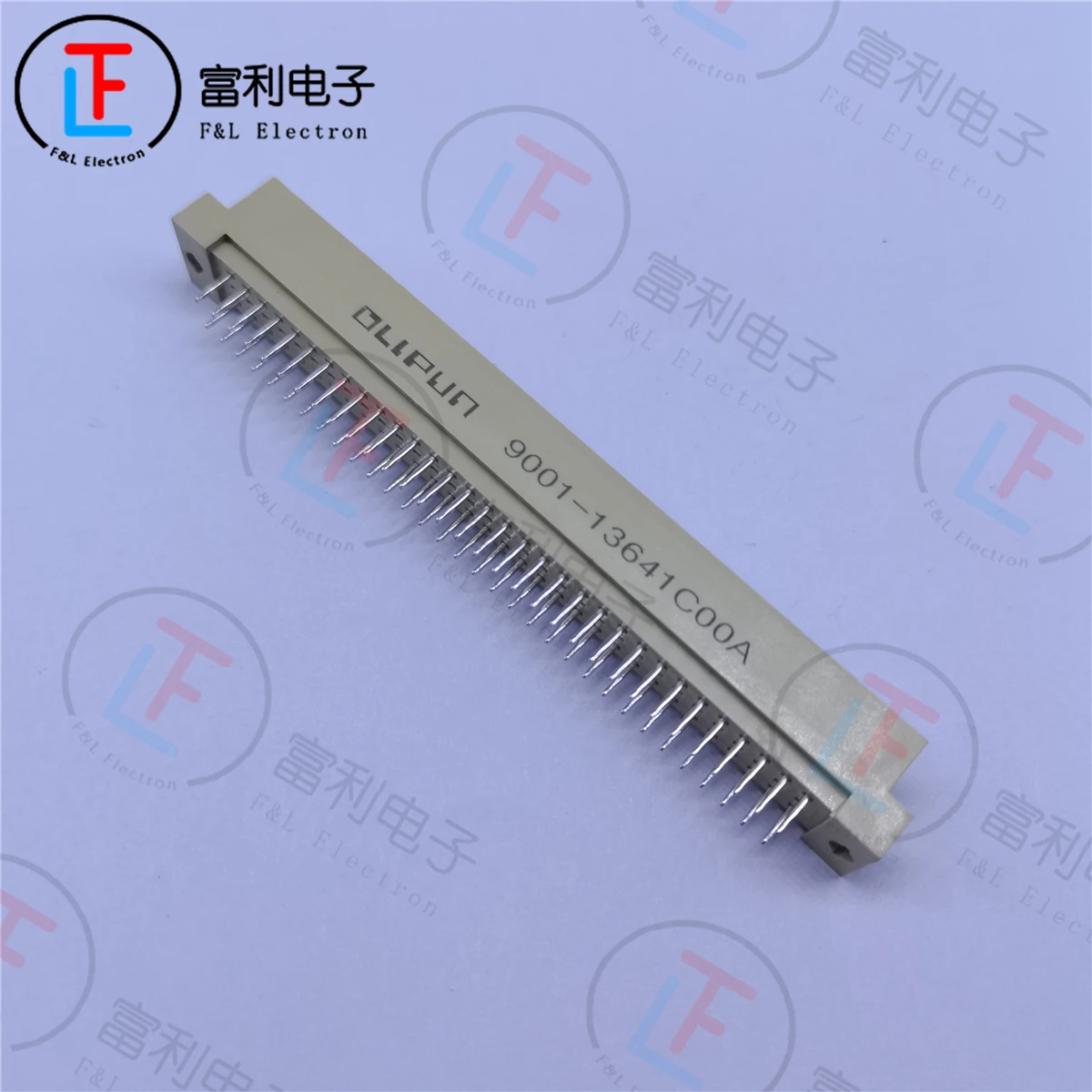 

50pcs 9001-13641C00A European socket 2 * 32P 3 rows 64P straight needle male seat straight male DIN364