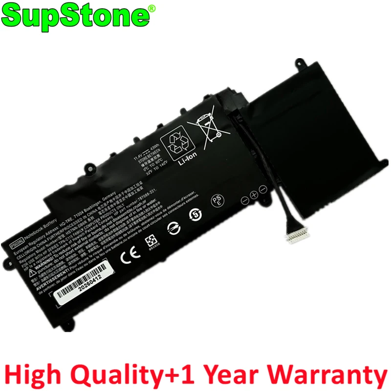 

SupStone New PS03XL HSTNN-DB6R 787520-005 Laptop Battery For HP Stream X360 11-P015WM 787088-241,for Pavilion X360 310 G1