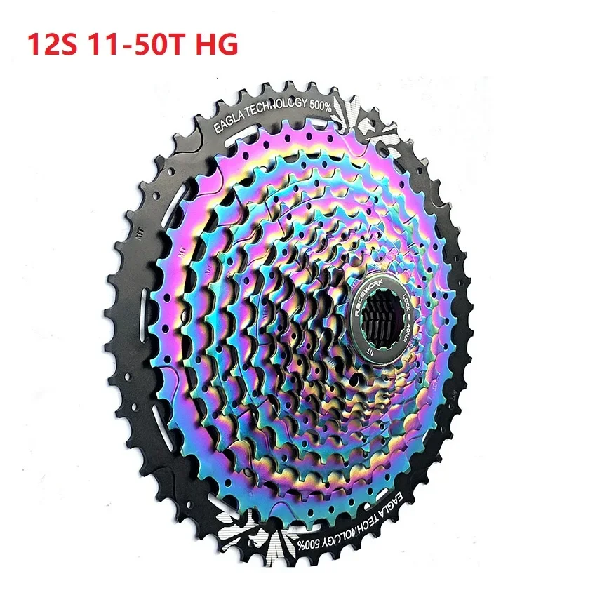 12S ULT PRO 12 Speed 11-50T HG 9T MTB K7 Bicycle Cassette Full Steel 12speed Chain Mountain Bike Sprocket Freewheel