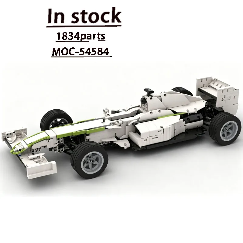 

MOC-54584 Urban Sports Iconic Supercar Racing Building Block Model, 1834 Pieces, Creative Adult Birthday and Christmas Toy Gift