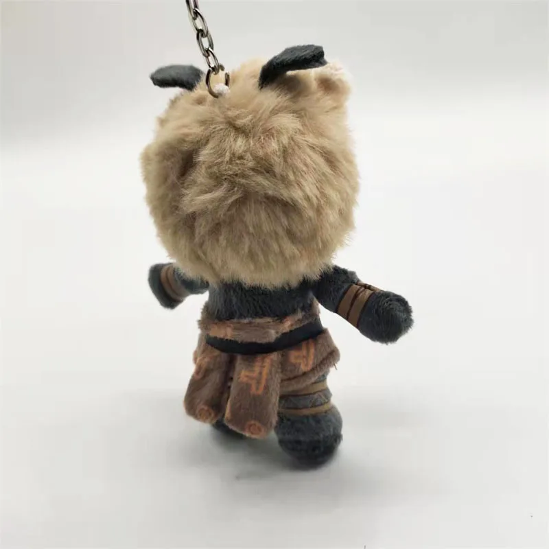 10cm Genshin Impact Hilichurl peluche ciondolo cartone animato portachiavi morbido Mini bambola farcito figura zaino Cosplay puntelli accessorio regalo