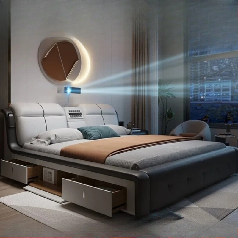 Clearance Drawers Beds Storage Tanning Princess Adults Beds Double Smart Couch Camas Matrimoniales Bedroom Furniture Sets
