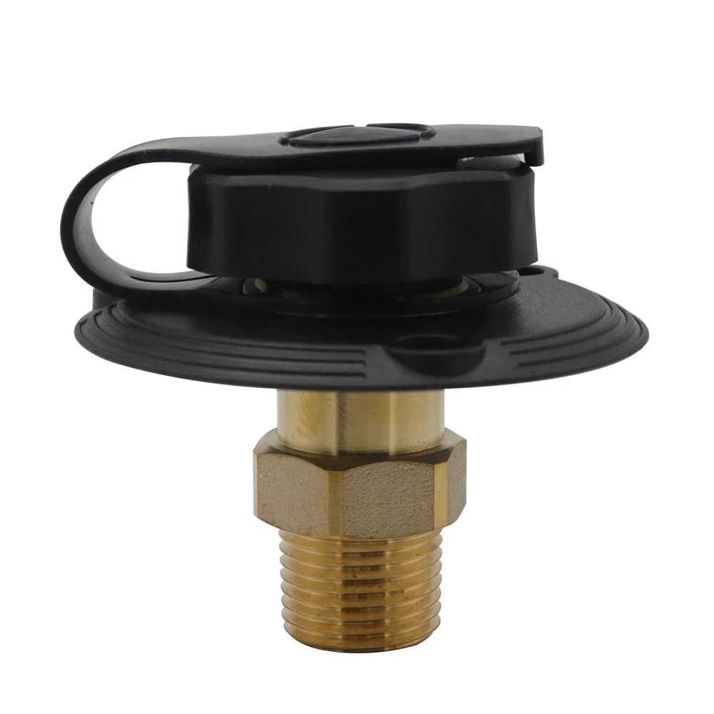 

Motorhome Water Inlet 3/4in NH Female To 1/2in NPT Male Caravan Water Hose Connector for Camper RV Trailer Motorhome Trailer