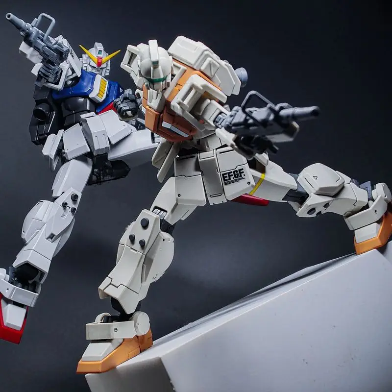 KK نموذج GM نوع الأرض RGM-79G HG 1/144 الجمعية أطقم منمذجة تحصيل أنيمي عمل الشكل البلاستيك روبوت الحلي اللعب هدية #2