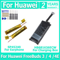 SP45240 HB681636ECW Bluetooth headset Replace Battery For Huawei FreeBuds 3 Freebuds 4 4E Wireless Bluetooth TWS Earphone T0004C