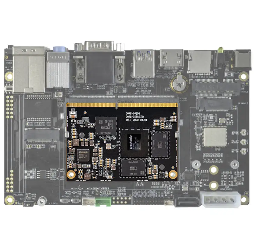 Core-3588SJD4 8-rdzeniowa płytka główna 8K AI Rockchip RK3588S