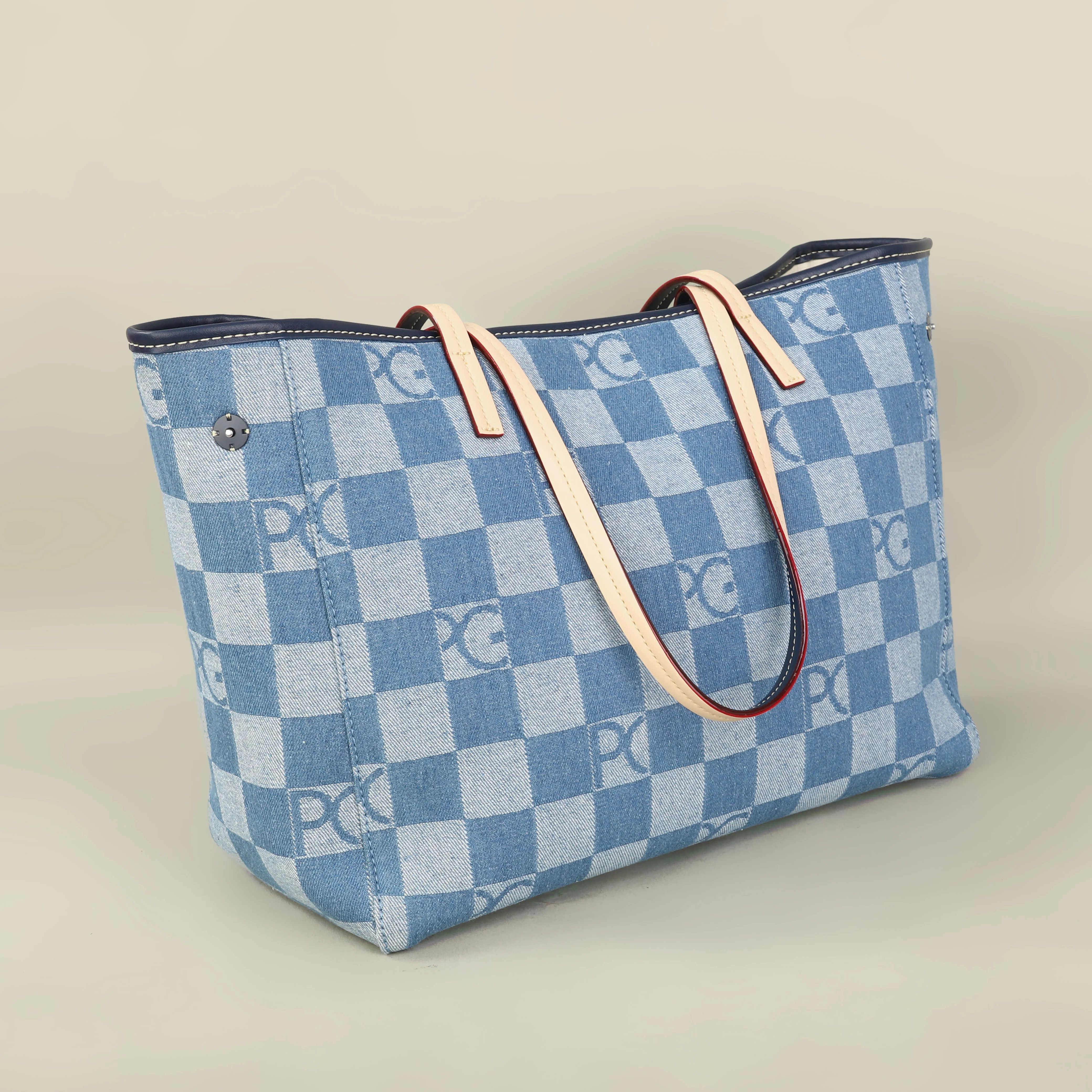 PG Lateinamerikanischer Europäischer Stil Damenhandtasche für den Alltag mit Multi-Cowboy-Splicing-Design, Modische Funktionale Große Kapazität Tragetasche – Detail 23