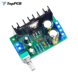 TDA2050 scheda amplificatore Mono DC 12-24V 5W-120W Audio Sound Speaker Board controllo del volume lettore per auto con potenziometro