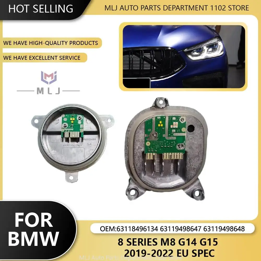 

63118496134 63119498647 63119498648 For BMW 8 Series M8 G14 G15 G16 2019-2022 EU-Spec LED DRL Angel Eye Module Unit