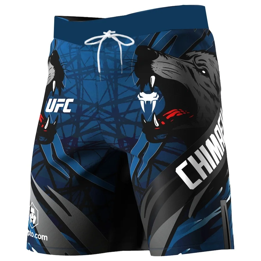

UFC 2026 New Khamzat Chimaev Summer Men's Quick Dry Shorts Fitness Breathable Sports Shorts Quick-Drying Fighting Boxing Shorts﻿