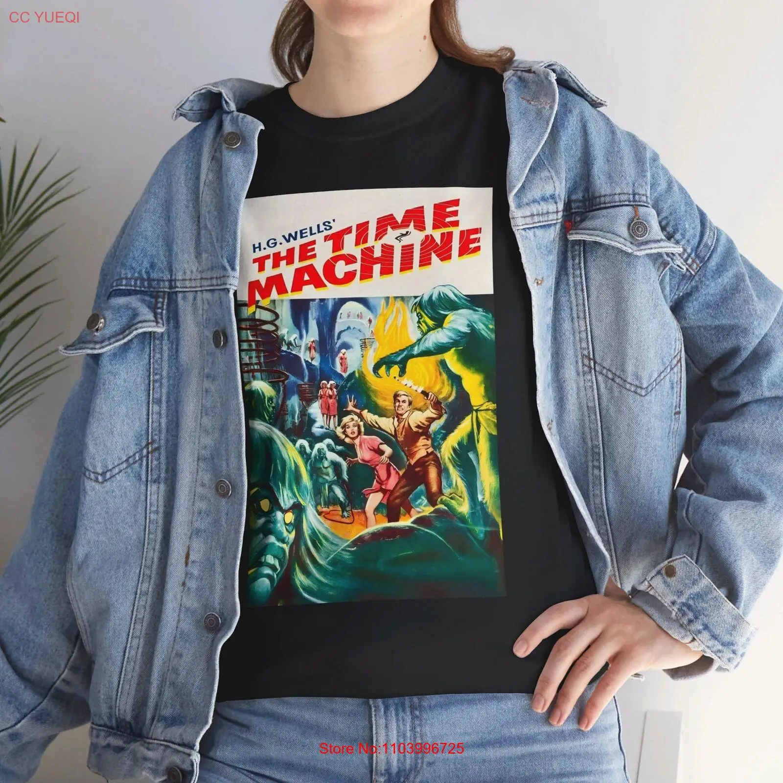 The Time Machine (1960) T-Shirt Time travel Sci-Fi George Pal Rod Taylor Future