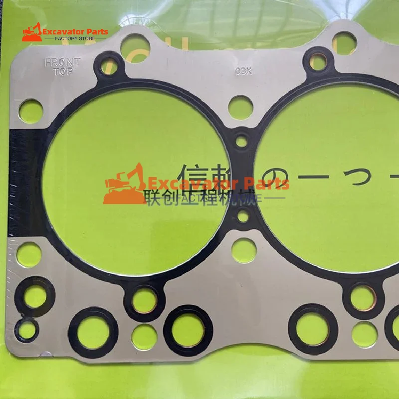 For Sumitomo SH200 A1Cylinder gasket Isuzu 6BD1 Cylinder gasket Cylinder gasket Cylinder pad Excavator Parts