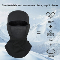 Cycling Full Face Mask Warm Winter Scarf Balaclava Helmet Liner Fishing Skiing Hiking Bike Mask Windproof Breathable Headgear