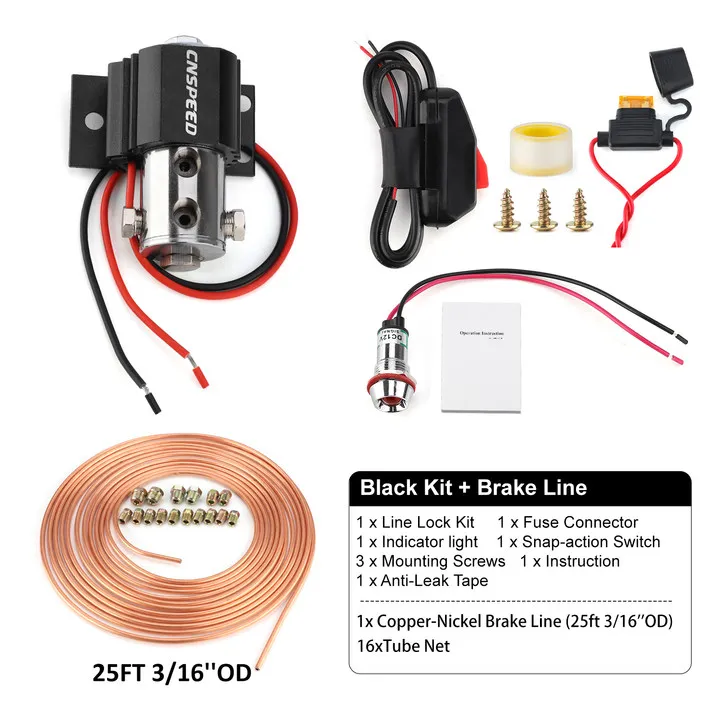 Variant: Black and brake pipe
