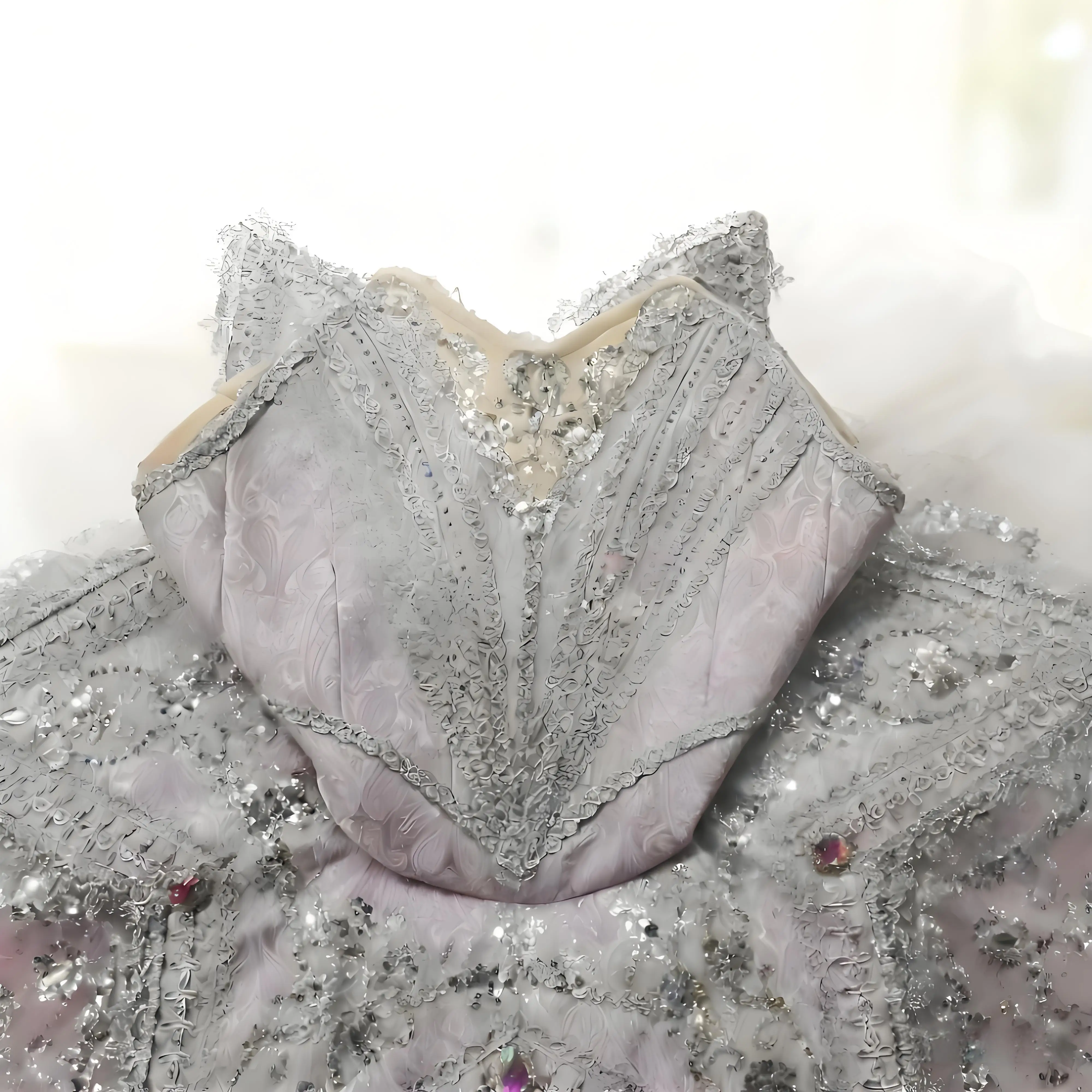 Estrella brillante - Tutú de ballet con motivo lavanda Vestido de ballet elegante y brillante con falda de tul con estampado de estrellas