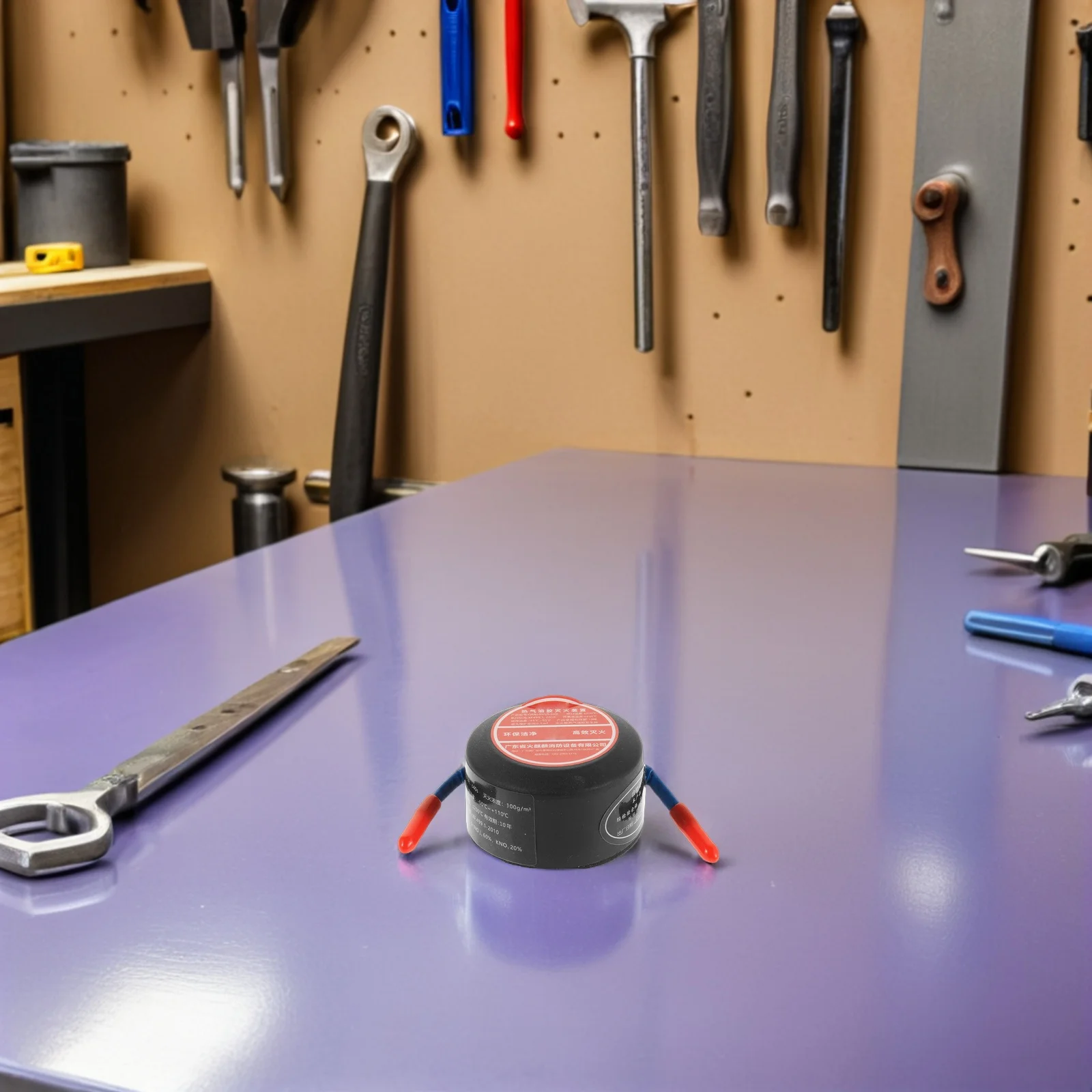 10G Automatic Fire Extinguishing Aerosol Compact Self Activating Engine Bay Suppression For Vehicle Home Office Garage Emergency