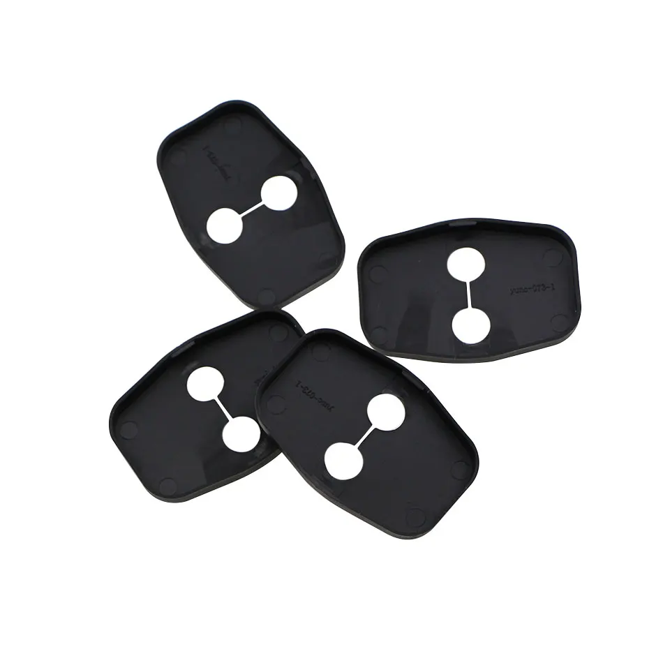 ABS Car Door Lock Covers Door Stopper Sticker for Peugeot 308 408 208 2008 3008 for Citroen C4 Protection Covers Accessories