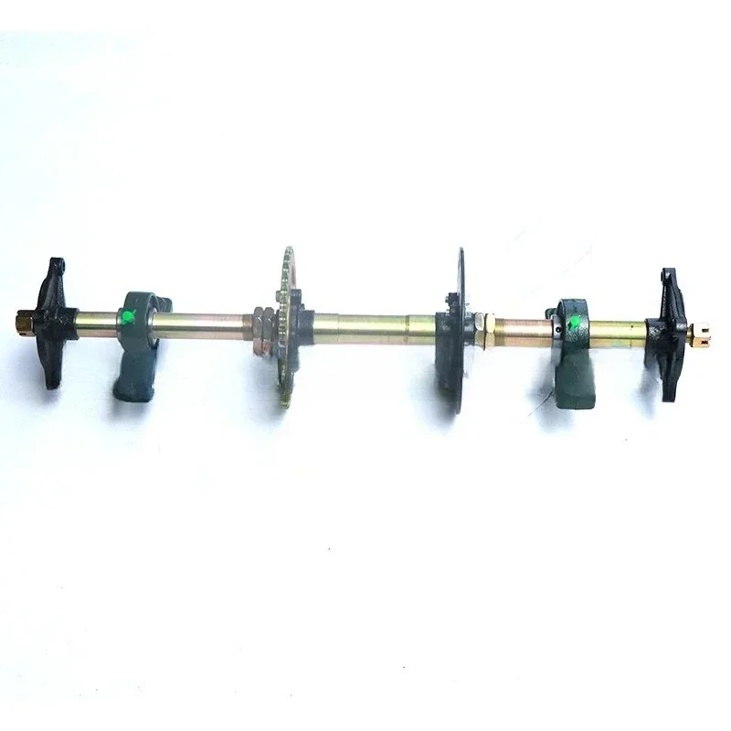 Kart DIY accessories rear axle four-wheel motorcycle modified 61-74 cm rear axle accessories sprocket rear axle four holes