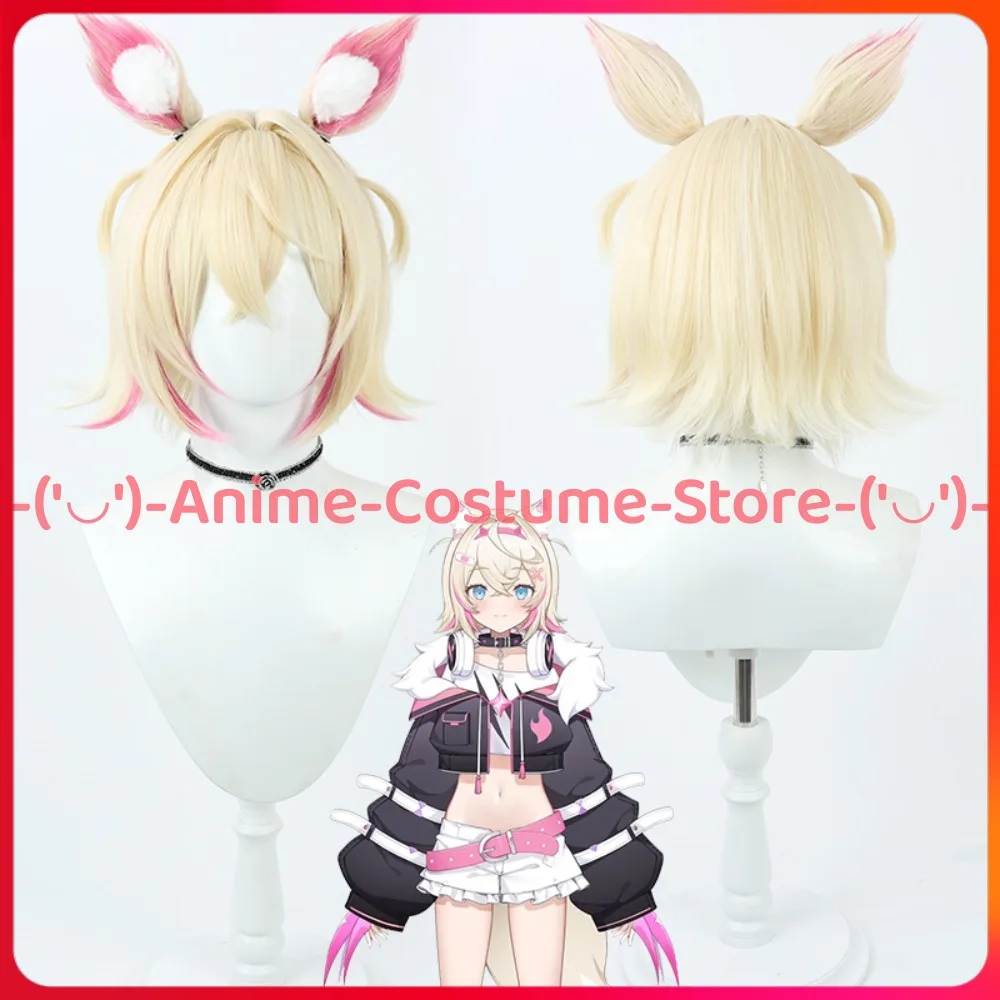 

Hololive EN VTuber Mococo Abyssgard Косплей Парик Аниме Игровой Персонаж Хэллоуин Карнавальные Вечерние Парики Термостойкие Синтетические Волосы